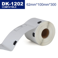 Thermal Paper Brother Compatible Labels DK-11202 ,DK-1202 62mm*100mm*300labels